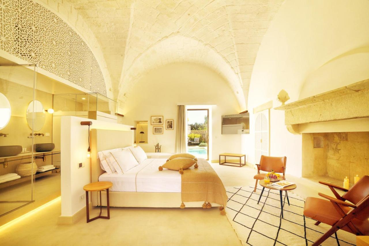 Masseria Corte Degli Aromi Palmariggi Exterior foto
