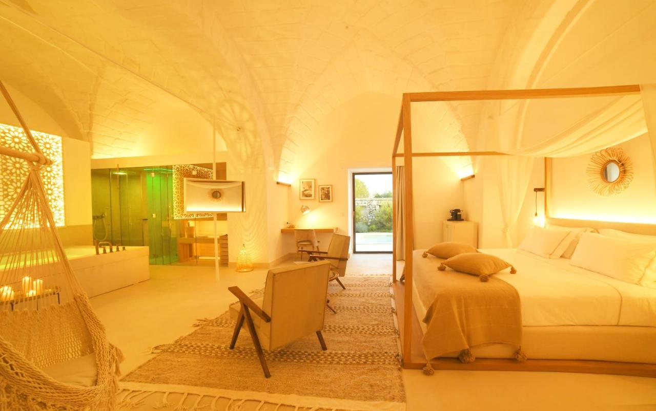 Masseria Corte Degli Aromi Palmariggi Exterior foto
